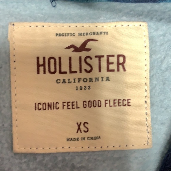 Hollister Tie Dye Hoodie Fleece SZ XS - Picture 4 of 4